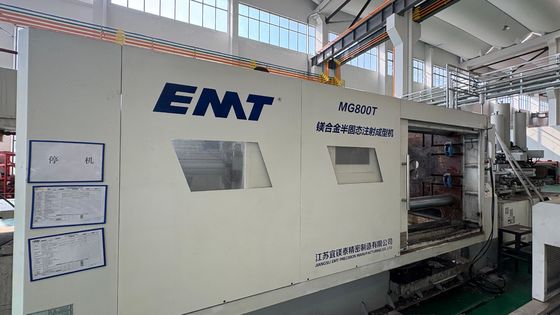 قیمت خوب ماشین ریخته گری مرطوب کننده 8000kN آلیاژ منیزیم برای قطعات خودرو و هوافضا آنلاین