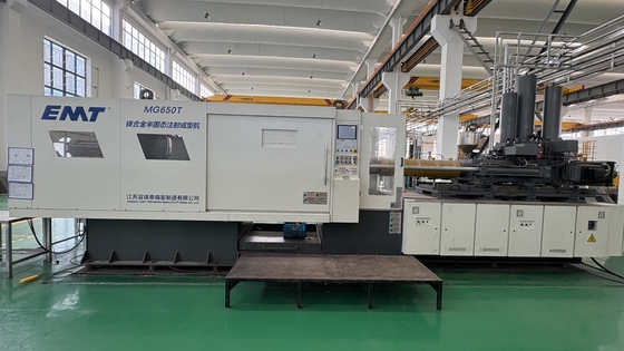 قیمت خوب دستگاه تیگسومولدینگ آلیاژ منیزیم EMT MG-650 با نیروی 6500kN آنلاین