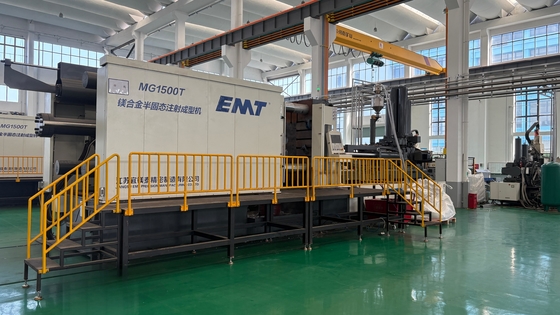 قیمت خوب 15000kN Thixomolding Machine برای محصولات آلیاژ منیزیم ماتریس تولیدی کامل و قابلیت های تولیدی متنوع آنلاین