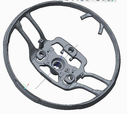 کیفیت Magnesium Alloy Steering Wheel Frame Metals Light Car Wheel Cover کارخانه