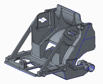 کیفیت EMT 2000T Die Car Seat Frame Magnesium Metal Alloy کارخانه